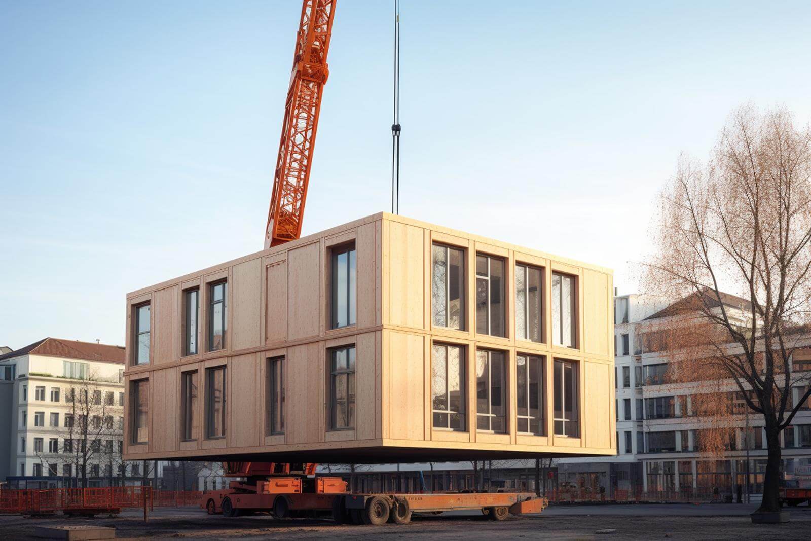 Temporary school buildings